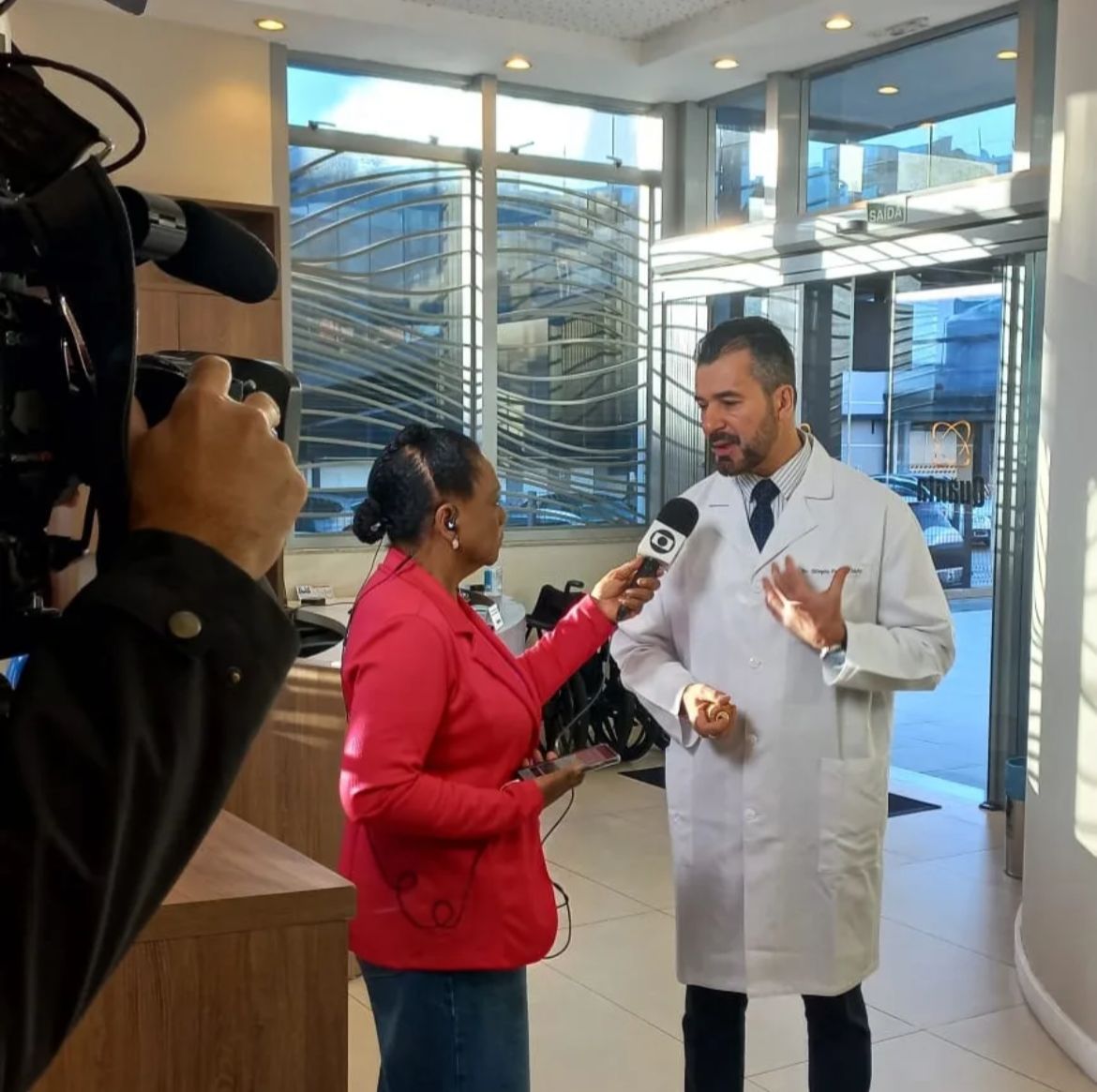 Entrevista sobre pesquisa em doença coronária